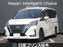 セレナ 1.2 e-POWER ハイウェイスター V 360°カメラ エマジェンシーブレーキ スマキー バックカメラ LED レーンアシスト ETC イモビ サイドカーテンエアバック フルオートエアコン アルミホイール エアバック メモリーナビ ナビTV 中古車画像