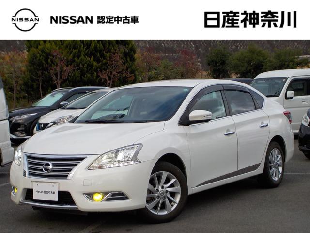 シルフィ(日産) １．８　Ｇ　１オーナー・７インチナビ・Ｂカメラ・ＥＴＣ　キーレスエントリー　サイドエアＢ　点検記録簿　スマートキー　バックカメラ　ＥＴＣ　１オーナー　アルミ　ＡＢＳ　メモリーナビ　オートエアコン　エアバッグ　パワーウインドウ　ワンセグＴＶ　ナビＴＶ 中古車画像