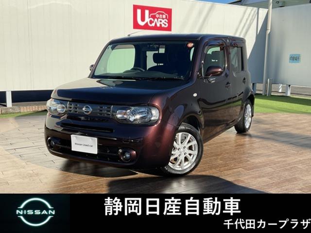 キューブ(日産) １．５　１５Ｘ　インディゴ　＋プラズマ　バックカメラ　Aftermarketアルミホイール　ＥＴＣ　エコモード　ＷＳＲＳ　スマキー　ドライブレコーダー　フルオートエアコン　パワーステアリング　バックモニター　パワーウィンドウ　ＥＴＣ　ＡＢＳ　アルミホイール　キーレスキー　ワンセグＴＶ　メモリーナビ 中古車画像