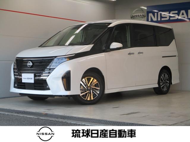 沖縄県豊見城市の中古車ならセレナ ２．０　ハイウェイスターＶ　エマージェンシーブレーキ　レーンキープ　プ