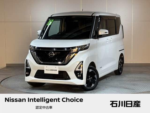 ルークス(日産) ６６０　ハイウェイスターＸ　４ＷＤ　ワンオーナー　純正９インチメモリーナビ 中古車画像