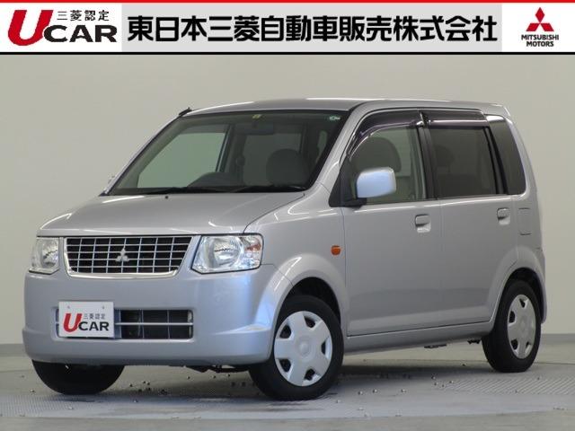 M 軽自動車 1年間三菱認定中古車保証 走行25727キロ 2WD インパネ3速オートマチック 純正CDチューナー プライバシーガラス 純正フロアマット ドアバイザー キーレス 車両状態評価書4.5点(1枚目)