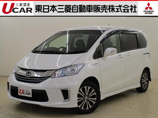 ホンダ フリードハイブリッド ジャストセレクション フルセグナビ 後席モニター 禁煙車 ワンオーナー パーキングセンサー ステアリ 136 9万円 平成28年 16年 新潟県 中古車 価格 Com