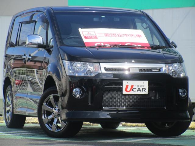 三菱 デリカｄ ５ ローデスト ロイヤルツーリング ９型ナビ地デジ１０型後席モニター本革シートの中古車 グーネット中古車