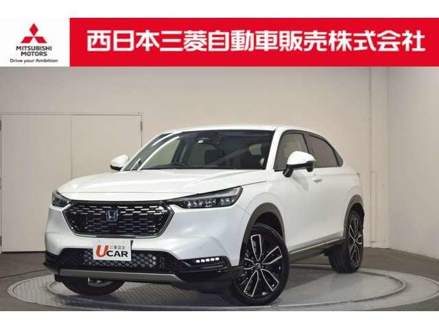 e:HEV Z 8型HONDACONNECTディスプレイ クルコン マルチビューカメラ 盗難防止システム AW TVナビ フルセグTV メモリーナビ LEDヘッドライト スマートキー ETC Bカメラ オートエアコン(1枚目)