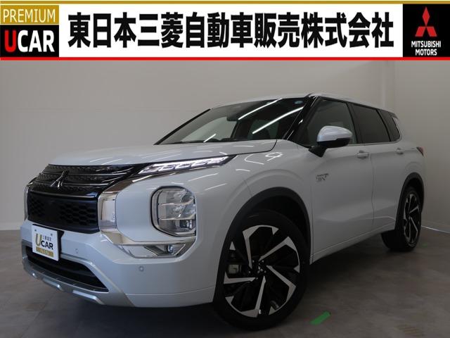 三菱 アウトランダーＰＨＥＶ Ｐ ７人乗り サンルーフ スマホ連携ナビの中古車｜グーネット中古車