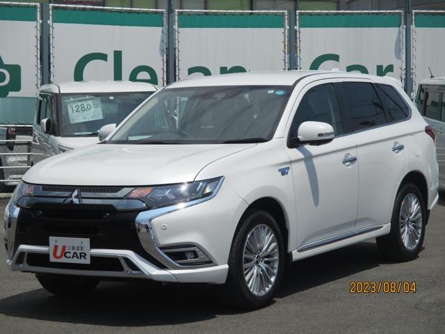 アウトランダーＰＨＥＶ(三菱) Ｇプラスパッケージ　禁煙車　リヤフロア修復歴 中古車画像