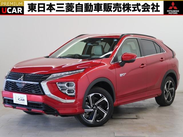 エクリプスクロスＰＨＥＶ(三菱) Ｐ　４ＷＤ　フロアシフト　パドルシフト　フルオートエアコン　マイパイロット・白本革シート・電気温水式 中古車画像