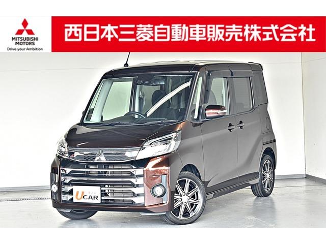 カスタムＴ　セーフティプラスエディション　２ＷＤ・純正７型ハイスペックナビ＋フルセグＴＶ・アラウンドモニター・ステアリングオーディオリモコン・両側電動スライドドア・運転席シートヒータ・クルーズコントロール・ＬＥＤヘッドライト＋フォグランプ