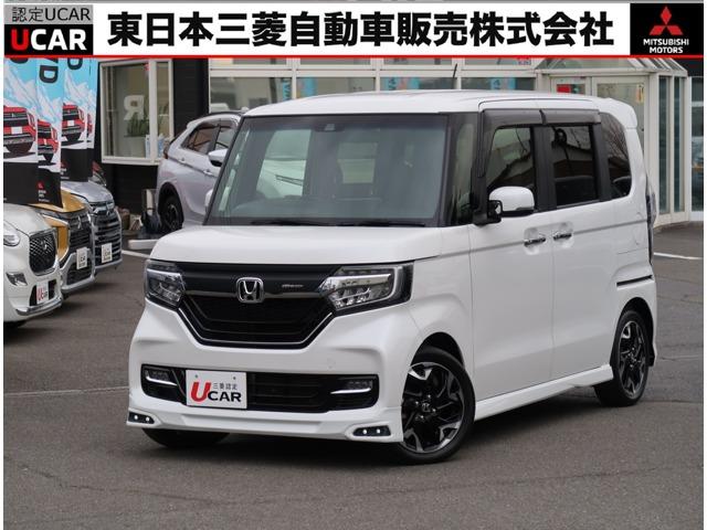 ホンダ Ｎ－ＢＯＸカスタム Ｇ・ＥＸターボホンダセンシング　禁煙車　ワンオーナー　誤発進抑制機能付衝突被害軽減ブレーキ　レーダークルーズコントロール　パイオニア製メモリーナビ　バックカメラ　ＥＴＣ　両側電動スライドドア　サイド＆カーテンエアバッグ