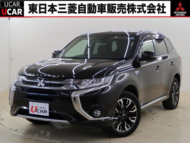 三菱 アウトランダーＰＨＥＶ Ｇセーフティパッケージ　禁煙　ナビ　全周囲カメラ　ＥＴＣ　サンルーフ