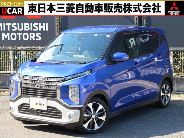 ｅＫクロス(三菱) Ｔ　禁煙車　純正オリジナルナビ　衝突被害軽減ブレーキ　車線逸脱警報システム　誤発進抑制機能　コーナーセンサー 中古車画像