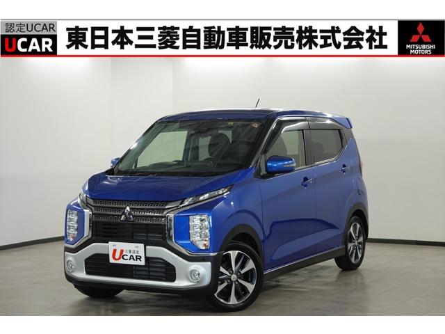 ｅＫクロス(三菱) Ｔ　メモリーナビ　マルチカメラ　ドラレコ　障害物センサー　シートヒーター　フルセグＴＶ 中古車画像