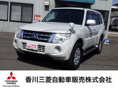 三菱　パジェロ　ロング　エクシード　☆７人乗り☆４ＷＤ☆ディーゼルターボ☆９インチフローティングナビ☆Ｂバックカメラ☆ＥＴＣ車載器☆前席シートヒーター☆キーレスエントリー☆ＨＩＤヘッドライト