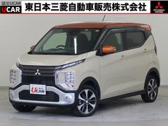 三菱　ｅＫクロス　Ｔ　４ＷＤターボ　禁煙車　純正９型ナビ