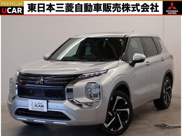 アウトランダーＰＨＥＶ(三菱) Ｐ　４ＷＤ　フロアシフト　パドルシフト　フルオートエアコン　衝突被害軽減ブレーキ・車線逸脱防止・車両 中古車画像