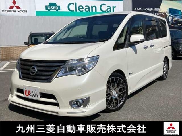 日産 セレナ ハイウェイスター　Ｖエアロモード＋セーフティ　ＳＨＶ　フルセグナビ