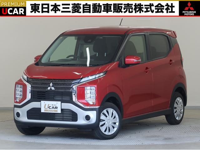 ｅＫクロス(三菱) Ｍ　４ＷＤ　ハイブリッド　禁煙車　衝突被害軽減ブレーキ　車線逸脱警報機能　オートハイビーム 中古車画像