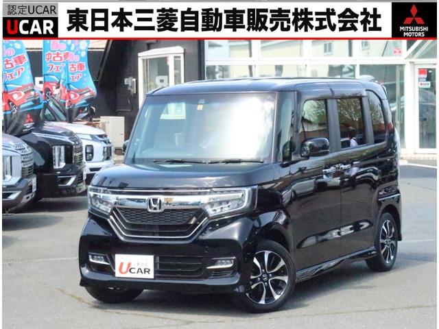 ホンダ Ｎ－ＢＯＸカスタム Ｇ・Ｌホンダセンシング　ワンオーナー／禁煙車／ナビ／Ｂカメラ／ＥＴＣ／両側電動スライドドア／エンジンスタートスイッチ／レーダークルーズ／ＬＥＤヘッドライト／フォグランプ／ベンチシート／リヤワイパー／プライバシーガラス