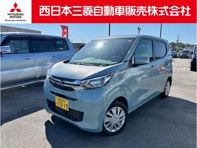 ｅＫワゴン Ｍ　前後センサー　助手席エアバッグ　踏み間違い衝突防止アシスト　キーレスキー　運転席エアバッグ　バックカメラ　シートヒーター　アイドリングストップ　パワーステアリング　盗難防止システム　フルセグＴＶ（1枚目）