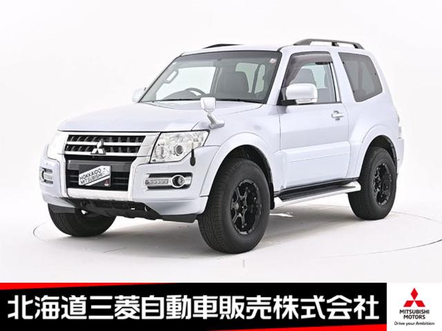 三菱 パジェロ ショート　ＶＲ－Ｉ　ナビ　夏冬タイヤセット有　横滑り防止装置　４ＷＤ　アルミホイール　寒冷地仕様　キーレスエントリー　盗難防止システム　エアバッグ　エアコン　パワーステアリング　パワーウィンドウ　ＡＢＳ