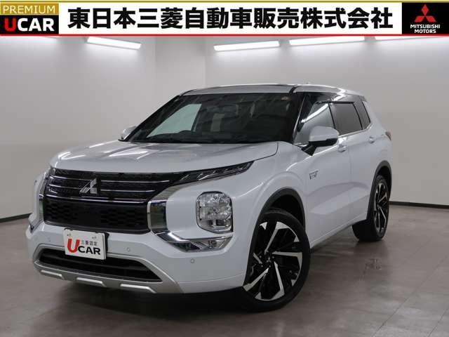 アウトランダーＰＨＥＶ(三菱) Ｐ　禁煙車　社有車アップ　サンルーフ　スマホ連携ナビ　ＥＴＣ２．０　ドラレコ 中古車画像