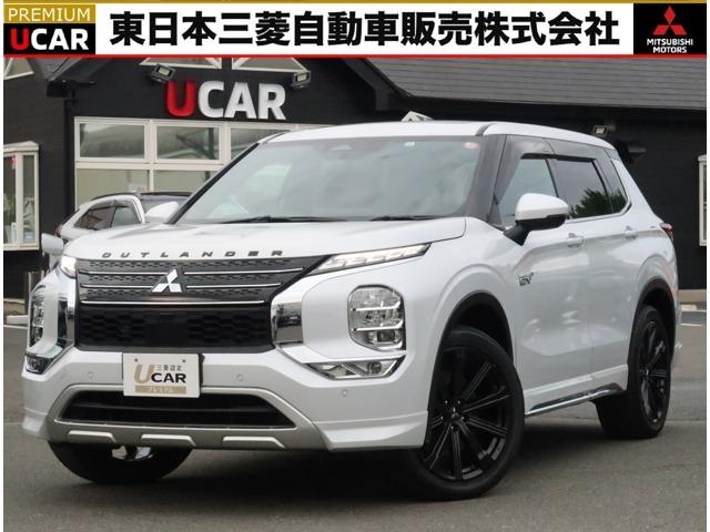 アウトランダーＰＨＥＶ(三菱) Ｐ　社有車ＵＰ／サンルーフ／スポーティーＰＫＧ／純正スマホ連携ナビ／全方位カメラ／ＢＯＳＥスピーカー 中古車画像