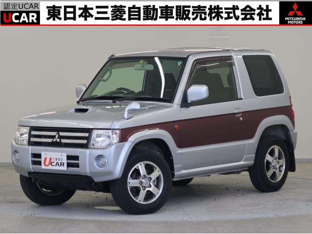 パジェロミニ(三菱) ＶＲ　パートタイム４ＷＤ　禁煙　ターボエンジン　ＡＢＳ　ワンオーナー　タイヤカバー 中古車画像