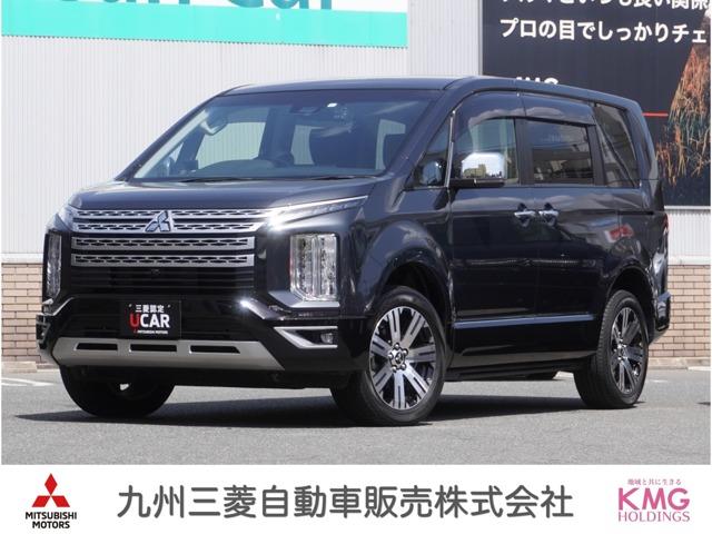 Ｐ　三菱認定保証　後席モニター付き　両側パワ－スライドドア　１オーナ　ＳＲＳ　地上デジタル　カーテンエアバック　ナビＴＶ　ヒーター　記録簿付　ＤＶＤ再生　電動パワーシート　ＥＴＣ　ＡＢＳ　ＡＳＣ　ターボ