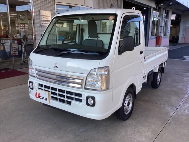 ミニキャブトラック Ｍ　切替４ＷＤ　ＡＳＣ　助手席エアバック　運転席エアバック　エアコン　パワステ　ＡＢＳ（1枚目）