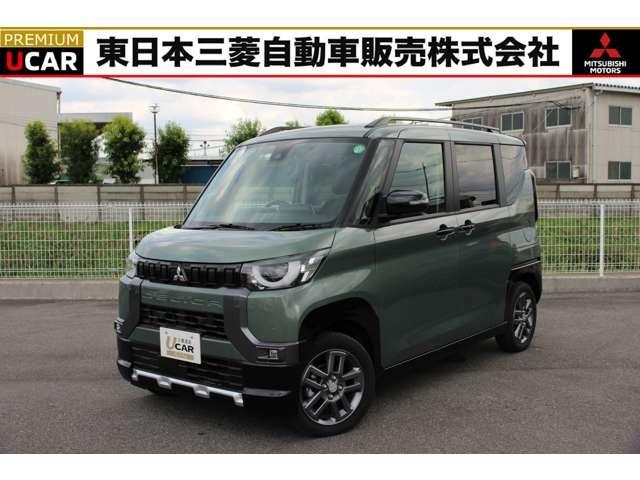 デリカミニ Ｔ　プレミアム　禁煙　社有車　９型ナビ　フルセグ　全方位（1枚目）