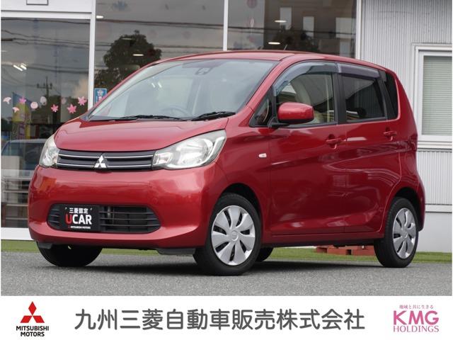ｅＫワゴン Ｍ　ｅ－アシスト　三菱認定保証　衝突被害軽減ブレーキ　ワン　メモリーナビゲーション　踏み間違い防止アシスト　フルセグＴＶ　ナビＴＶ　キーレスキー　横滑り防止　オートエアコン　ＡＢＳ　ワンオーナー　ダブルエアバック（1枚目）