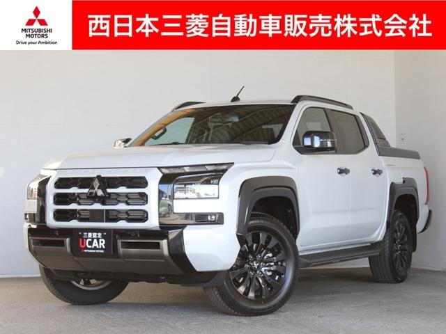 トライトン ＧＳＲ　スマホ連携ナビ　全周囲カメラ　スマートキー　クリアランスソナー　寒冷地仕様　シートヒータ　スマートキー　電動シート　４ＷＤ　アイドリングストップ　サイドモニター　横滑り防止　ナビ　メモリーナビ　ＡＢＳ（1枚目）