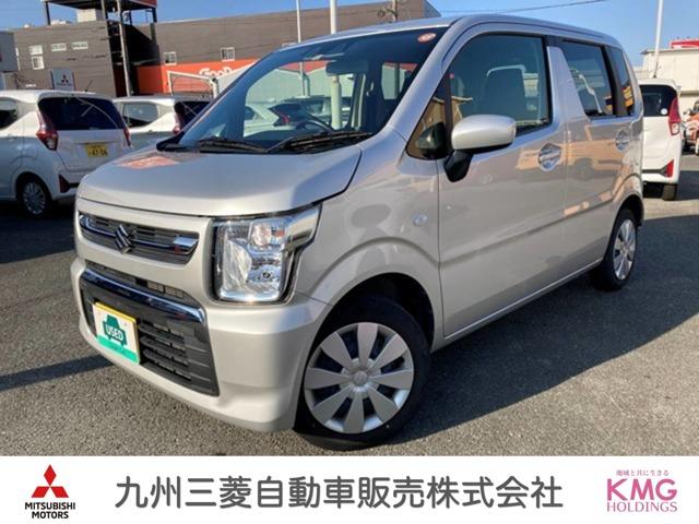ワゴンR(スズキ) FX 衝突軽減ブレーキサポート シートヒーター付き クリソナ 運転席助手席エアバック キーレスエントリーシステム セキュリティアラーム フルフラット 運転席エアバック スマートキー&プッシュスタート ABS 中古車画像