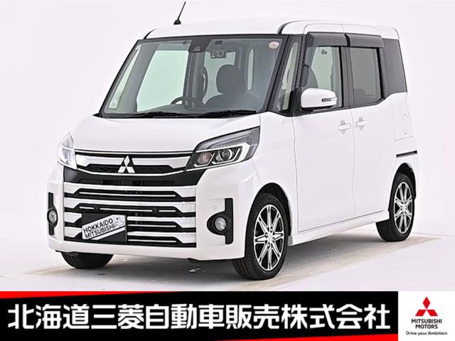 eKスペースカスタム(三菱) カスタムT セーフティプラスエディション 前後ドライブレコーダー マルチアラウンド 中古車画像