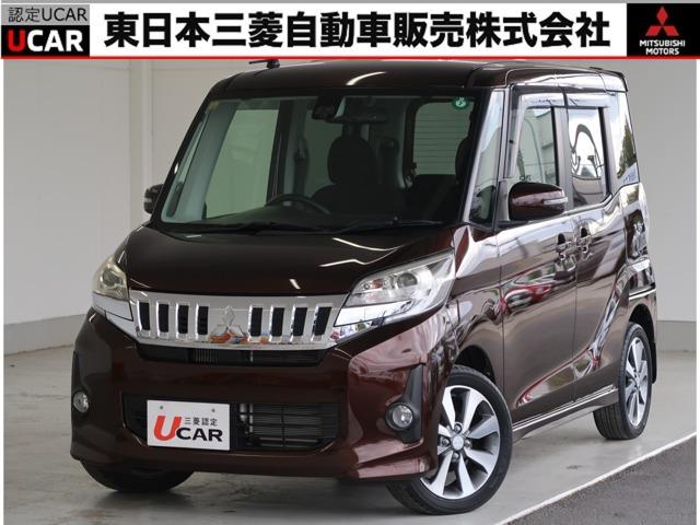 ｅＫスペースカスタム(三菱) カスタムＴ　ｅ−アシスト　ＳＤナビ　フルセグＴＶ　ＥＴＣ　バックカメラ 中古車画像