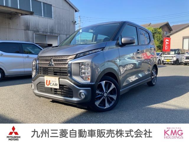 ｅＫクロス(三菱) Ｔ　元試乗車／ワンオーナー／禁煙車　禁煙　１オーナー　前後ソナー　前席シートヒーター　インテリキー　ターボ　盗難防止装置　Ｂカメラ　ベンチシート　ＡＢＳ　カーテンエアバック　オートエアコン　横滑り防止装置 中古車画像