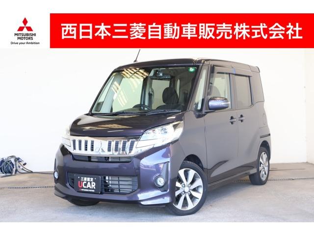 ｅＫスペースカスタム(三菱) カスタムＴ　ｅ−アシスト　２ＷＤターボ・７インチメモリーナビ＋フルセグＴＶ・ルームミラー表示バックカメラ・ＥＴＣ・前後方ドライブレコーダー・両側オートスライドドア・ディスチャージヘッドライト・サーキュレーター・ロールブラインド 中古車画像