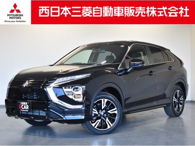 エクリプスクロス(三菱) Ｐ　弊社ＦＣレンタカー　スマホ連携ナビ　ＴＶ　ＥＴＣ　ｅ−アシスト　アラウンドビューモニター　ＬＥＤヘッドライト　パワーシート　フルオートエアコン　フルセグＴＶ　パーキングセンサー　シートヒーター　ＥＴＣ 中古車画像