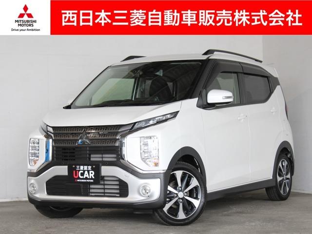 ｅＫクロス(三菱) Ｔ　メモリーナビ　全周囲カメラ　スマートキー　前後ソナー　前席シートヒーター　ナビＴＶ　インテリキー　クルーズコントロール　ターボ　盗難防止装置　Ｂカメラ　ベンチシート　ＡＢＳ　カーテンエアバック　アルミ 中古車画像