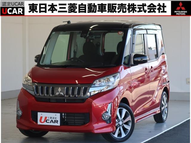 ｅＫスペースカスタム(三菱) カスタムＴ　ｅ−アシスト　ＳＤナビ　フルセグＴＶ　ＥＴＣ　バックカメラ 中古車画像