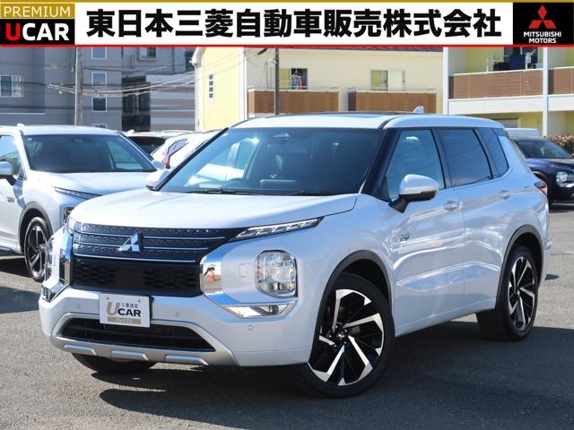 アウトランダーＰＨＥＶ(三菱) Ｐ　スマホ連携ナビ　全方位カメラ 中古車画像