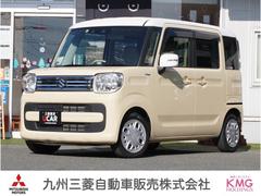 スペーシア ハイブリッドX 三菱認定保証 ワンオーナー車 フルセグTV デュアルセンサーブレーキS 両側パワードア コーナーセンサ 禁煙 スマートエントリー 地デジフルセグ シ-トヒ-タ- ETC車載器 i-stop フリーキー 中古車画像