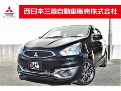 ミラージュ M ナビ ETC 衝突軽減ブレーキ ナビ 横滑り防止 ETC ABS アイドリングストップ 盗難防止装置 エアコン アルミホイール パワーウインドウ 助手席エアバッグ キーフリー 運転席エアバッグ 中古車画像