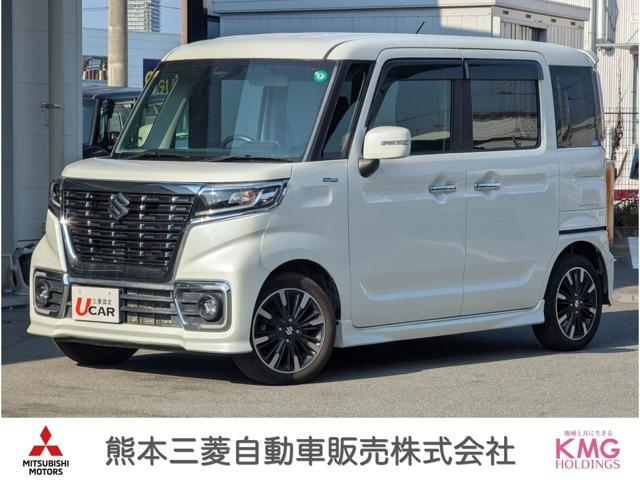 スペーシアカスタム(スズキ) ハイブリッドＸＳ　メモリーナビ　Ｂｌｕｅｔｏｏｔｈ　シートヒーター　両　両側パワ−スライドドア　スマキー　ソナー　キーレスエントリー　アイドルストップ　シートＨ　フルフラットシート　ＬＥＤヘッドライト　ナビＴＶ　ＡＵＸ 中古車画像