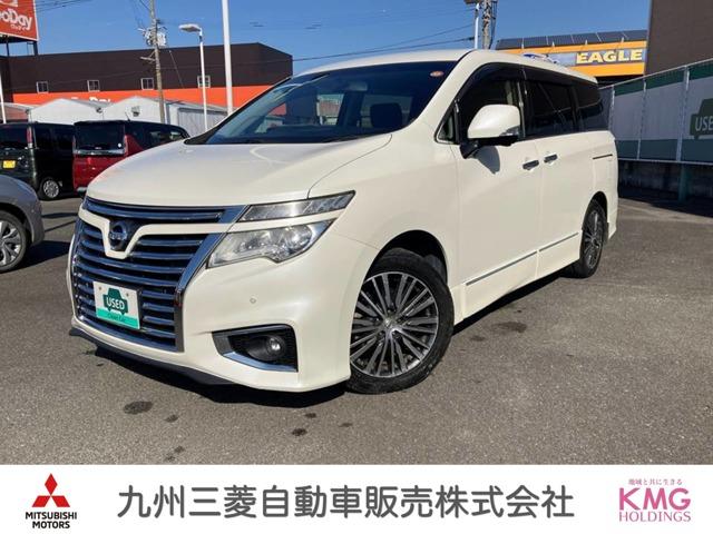 エルグランド(日産) ２５０ハイウェイスターＳ　メモリーナビ　全方位モニター　認定保証　アルミホイル　点検記録簿　横滑り防止　３６０カメラ　サイドカメラ　ウォークスルー　クルコン　インテリキー　３列シート　Ｂカメラ　サイドカーテンエアバック　ＡＢＳ 中古車画像