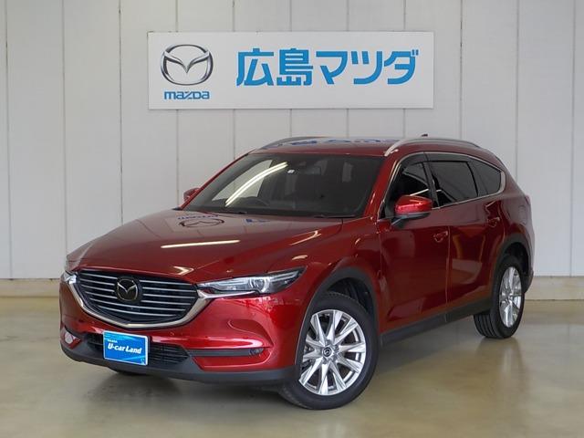 マツダ ＣＸ－８ ＸＤプロアクティブ　１年間走行距離無制限保証付　認定Ｕ－Ｃａｒ　マツコネ　ＴＶ（フルセグ）　３６０°ビューモニター　パワーリフトゲート　レーダー　ＳＣＢＳ　電動シート　シートヒーター　ｉ－ｓｔｏｐ　ＤＳＣ　ＬＥＤ　ＥＴＣ