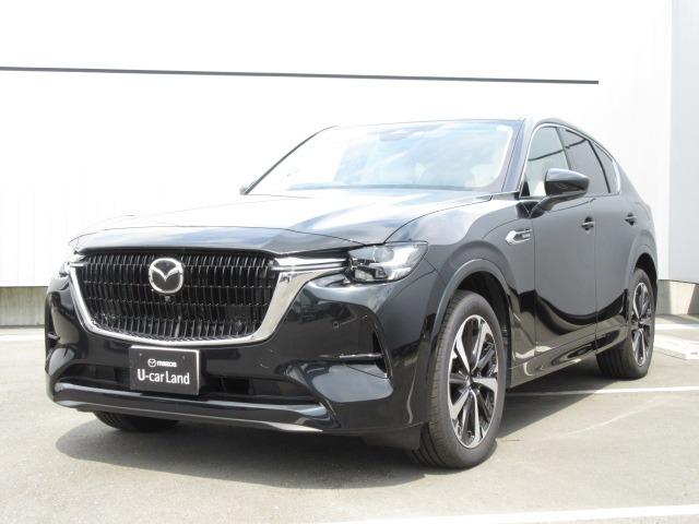 マツダ ＣＸ－６０ ３．３　ＸＤハイブリッド　プレミアム　モダン　ディーゼルター　【マツダ認定Ｕ－Ｃａｒ】　☆元・試乗車☆　禁煙車　ドライバーパーソナライズ　衝突被害軽減ブレーキ　レーダークルーズコントロール　レーンキープアシストシステム　ディーラー保証（１年間／走行距離無制限）