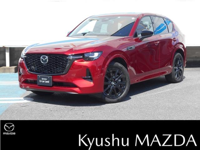 ＣＸ－６０ ２．５　ＰＨＥＶ　プレミアム　スポーツ　４ＷＤ　試乗車アップ　Ｂｌｕｅｔｏｏｔｈ　ＬＥＤヘッド　ＵＳＢ　フルセグＴＶ　クリアランスソナー　ＳＢＳ　レーダークルーズコントロール　ＥＴＣ　キーフリー　アルミホイール　電動リアゲート　ＡＷＤ　パワーシート