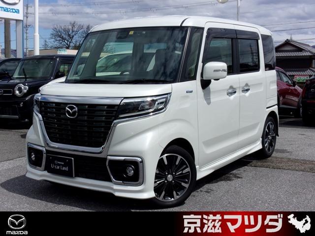 マツダ フレアワゴンカスタムスタイル ６６０　カスタムスタイル　ハイブリッド　ＸＴ　当社下取り車　ワンオーナー　メモリーナビ